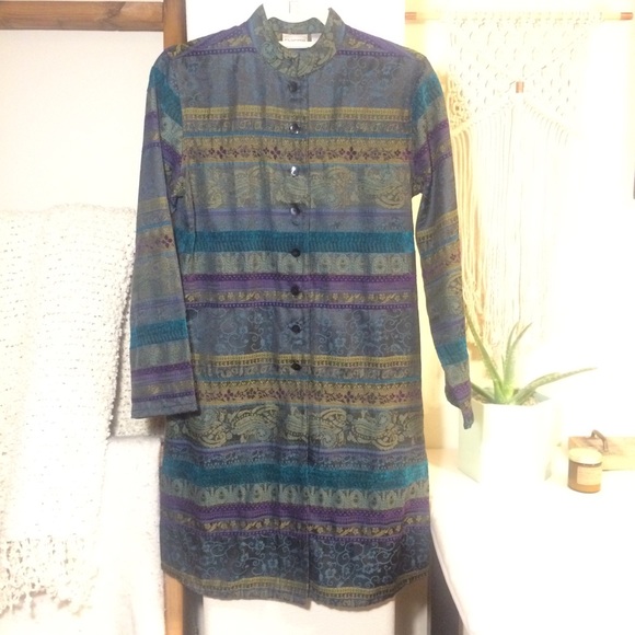 Overcoat - lightweight, Henley, button-up - Picture 2 of 5